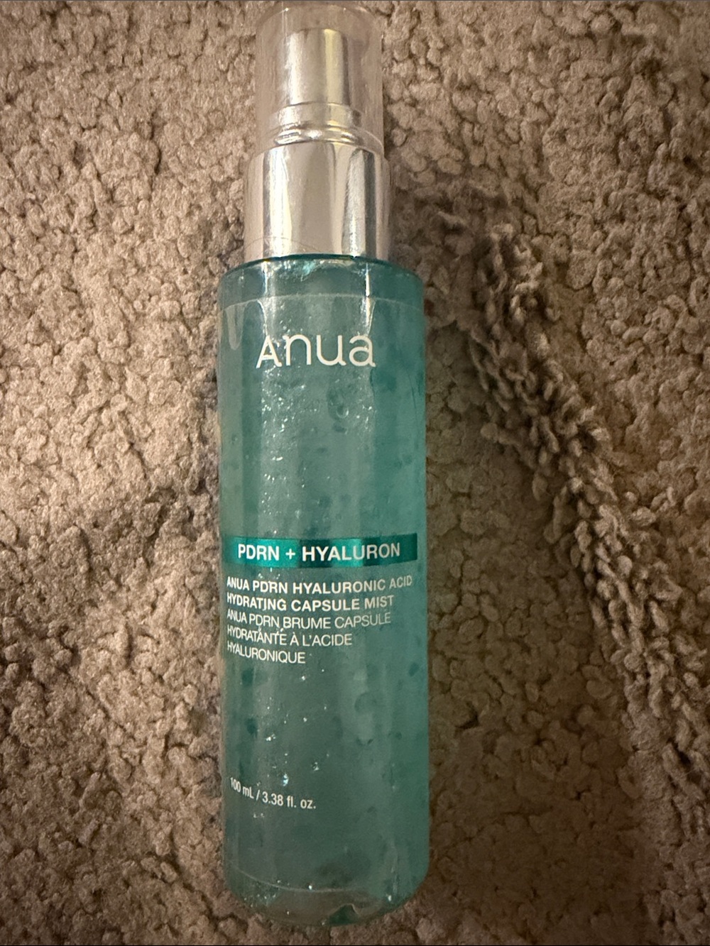 Anua PDRN + Hyaluron Hydrating Mist — Aqua Blue
